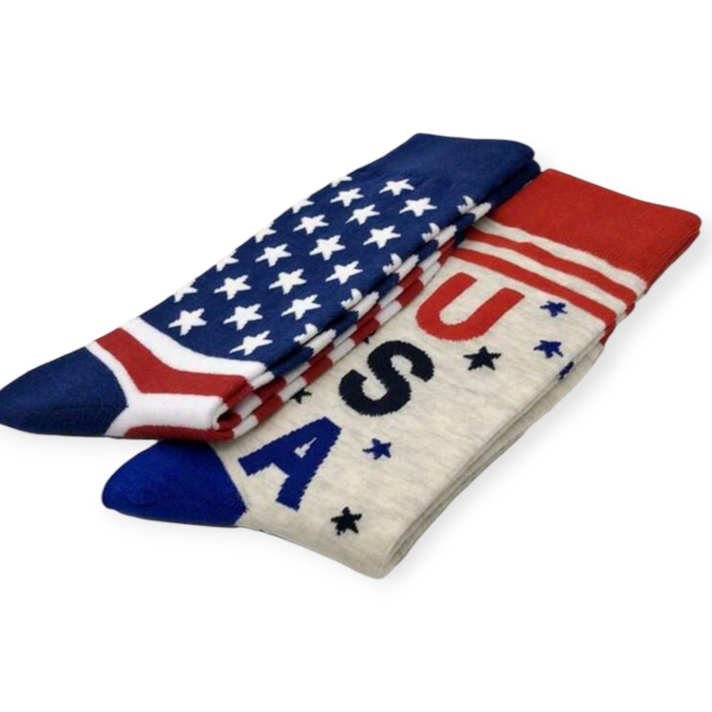 Stand Loud and Proud For The Red White and Blue Patriotic Americana Socks