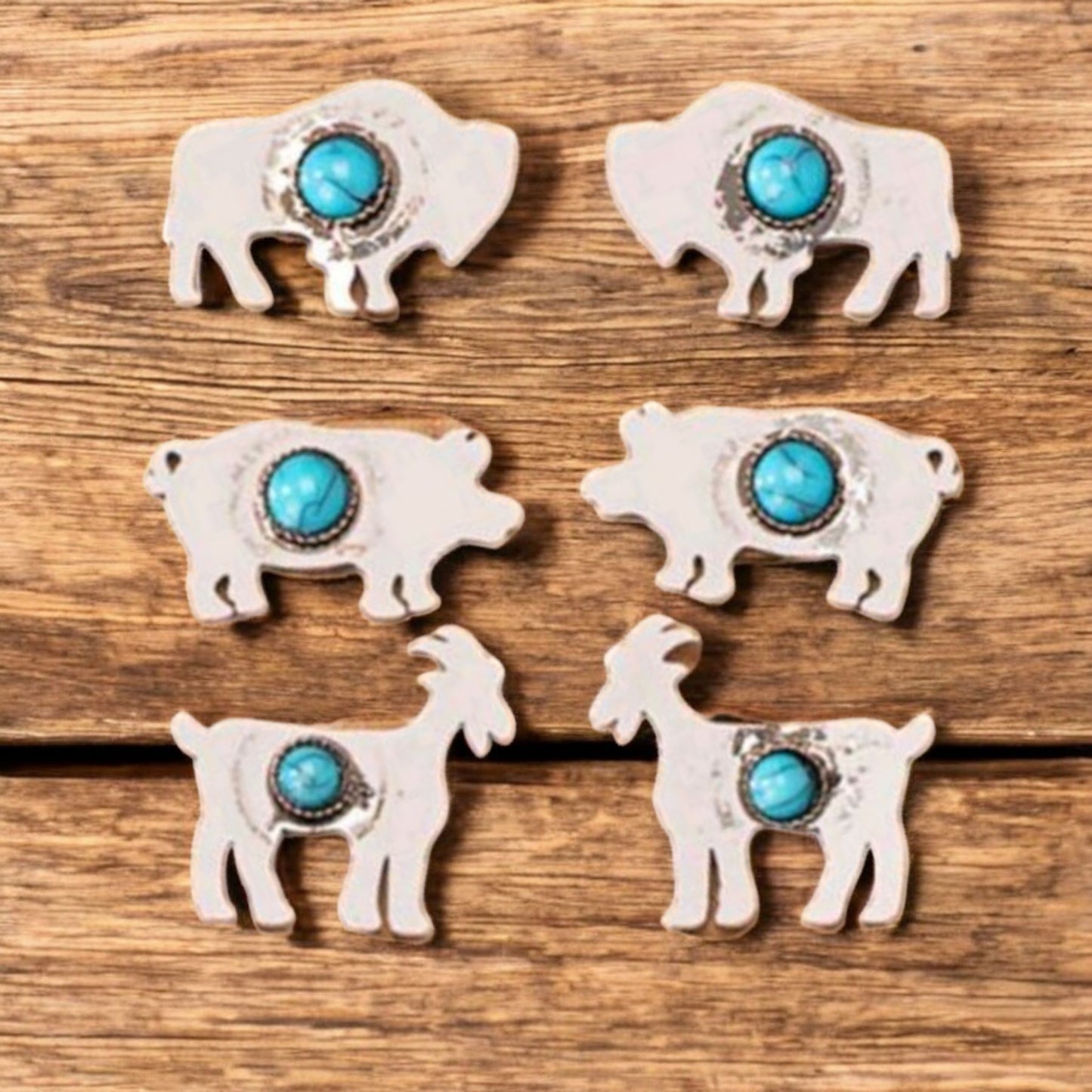 My Favorite Farm Animals Fashion Stud Earrings