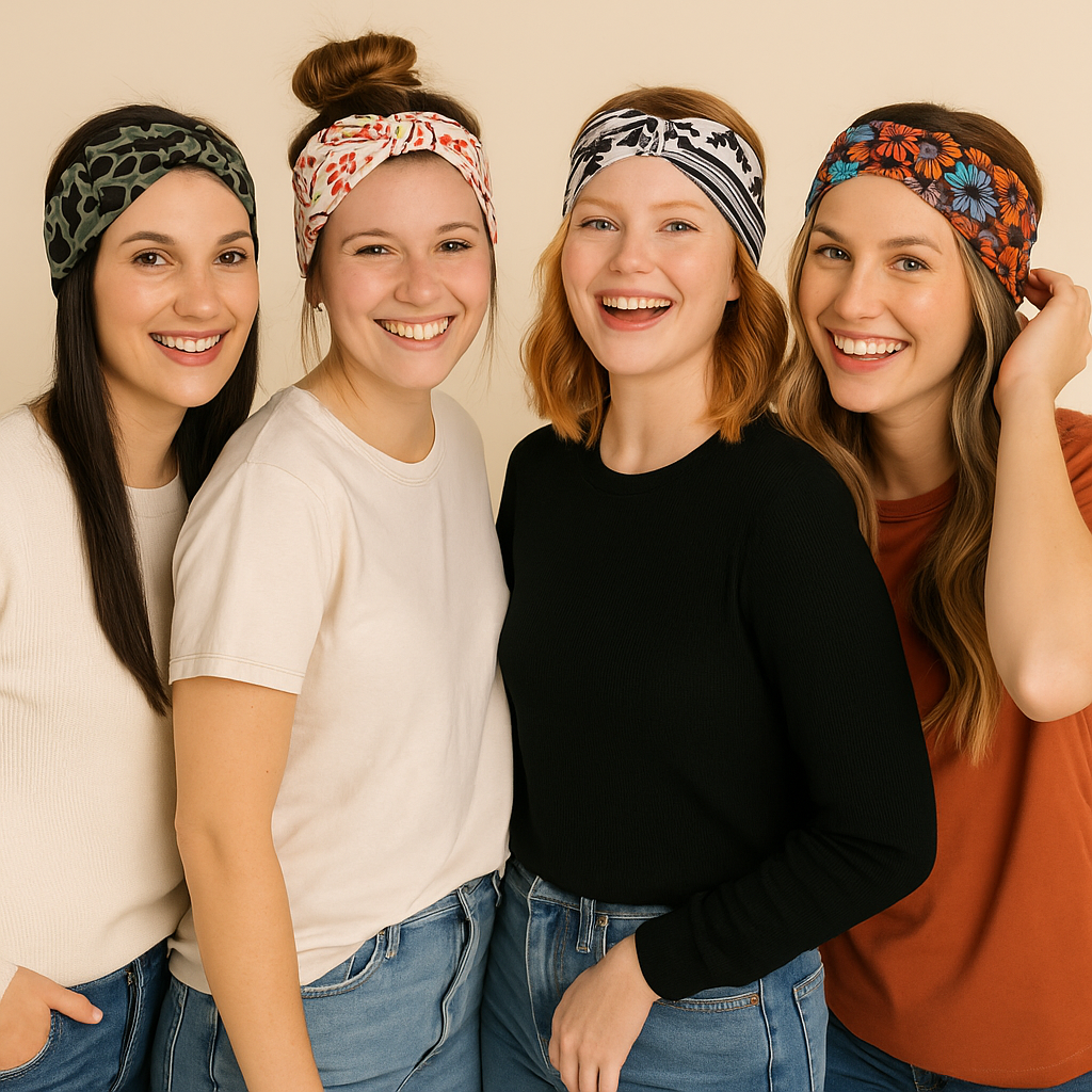 Western Pattern Stretch Style Headbands