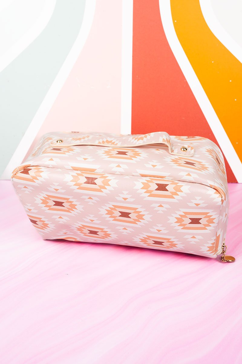 Peach Springs Jetsetter Expandable Makeup Bag