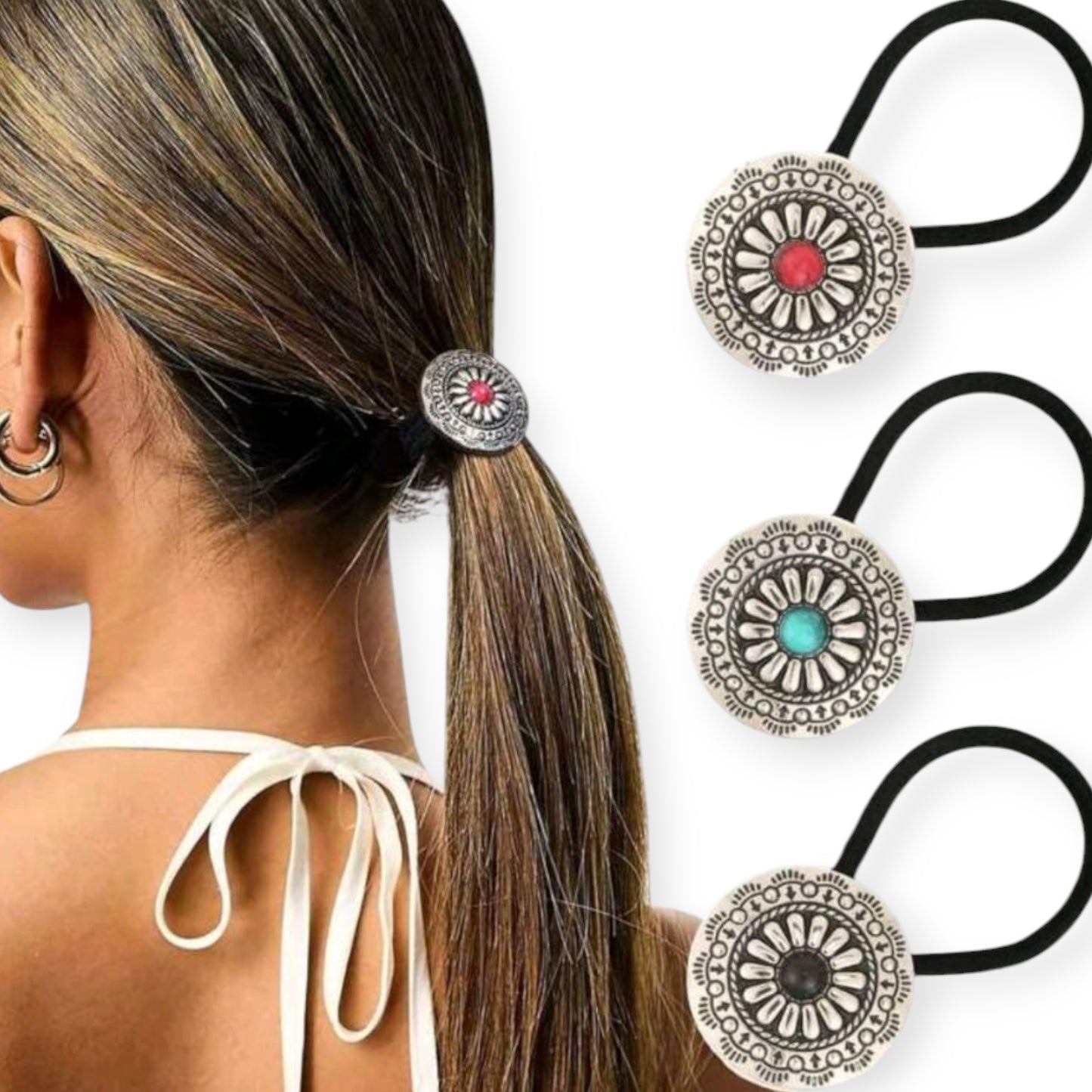 Spur My Western Way Hair Tie Band