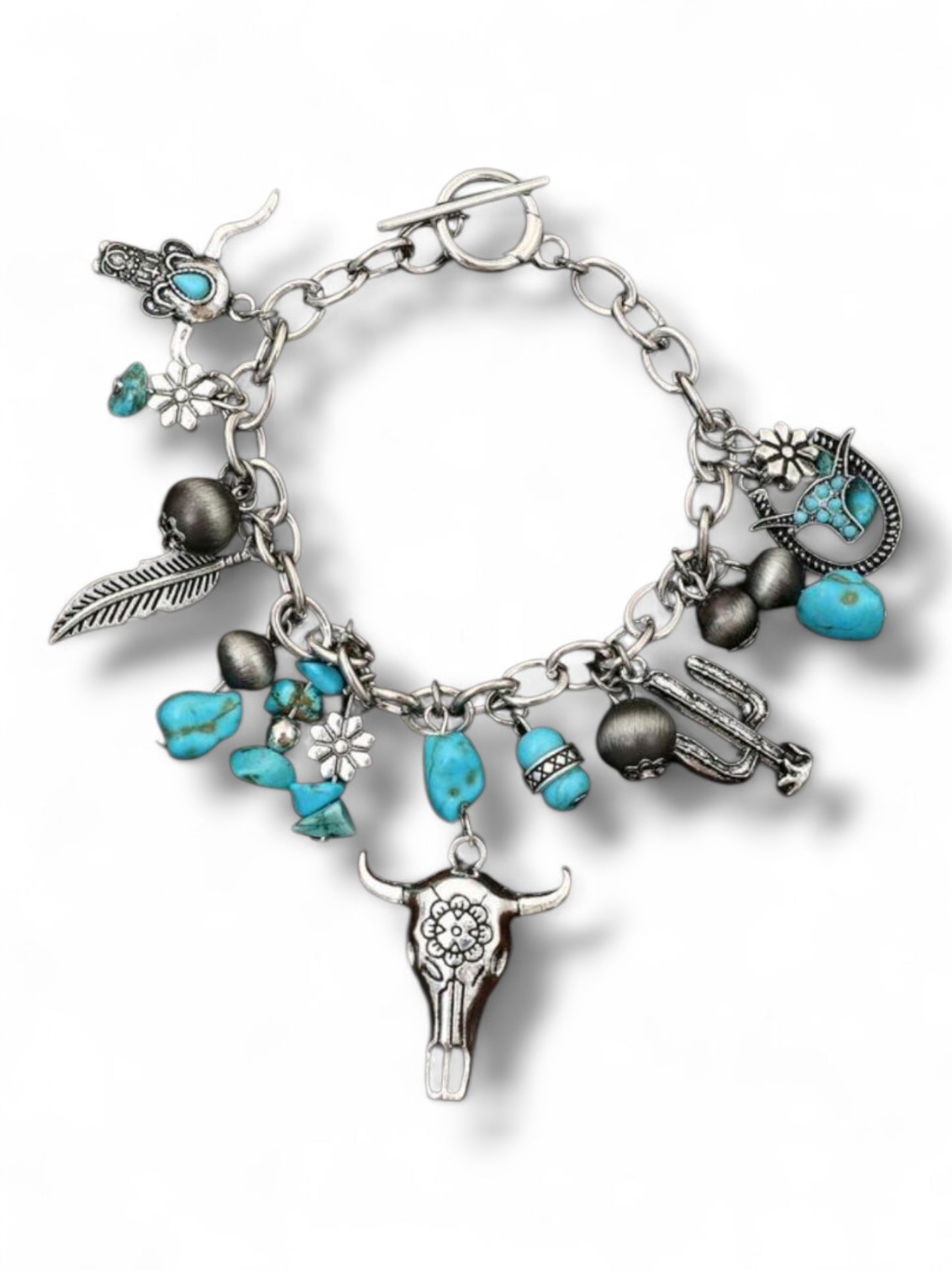 Ranchin' Life Charm Style Fashion Bracelet