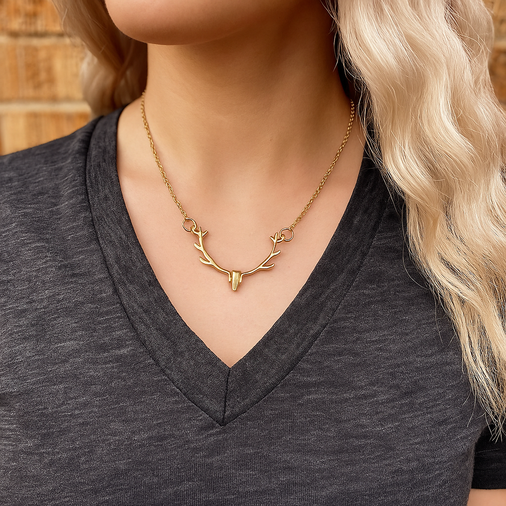 Oh Deer Danity Necklace