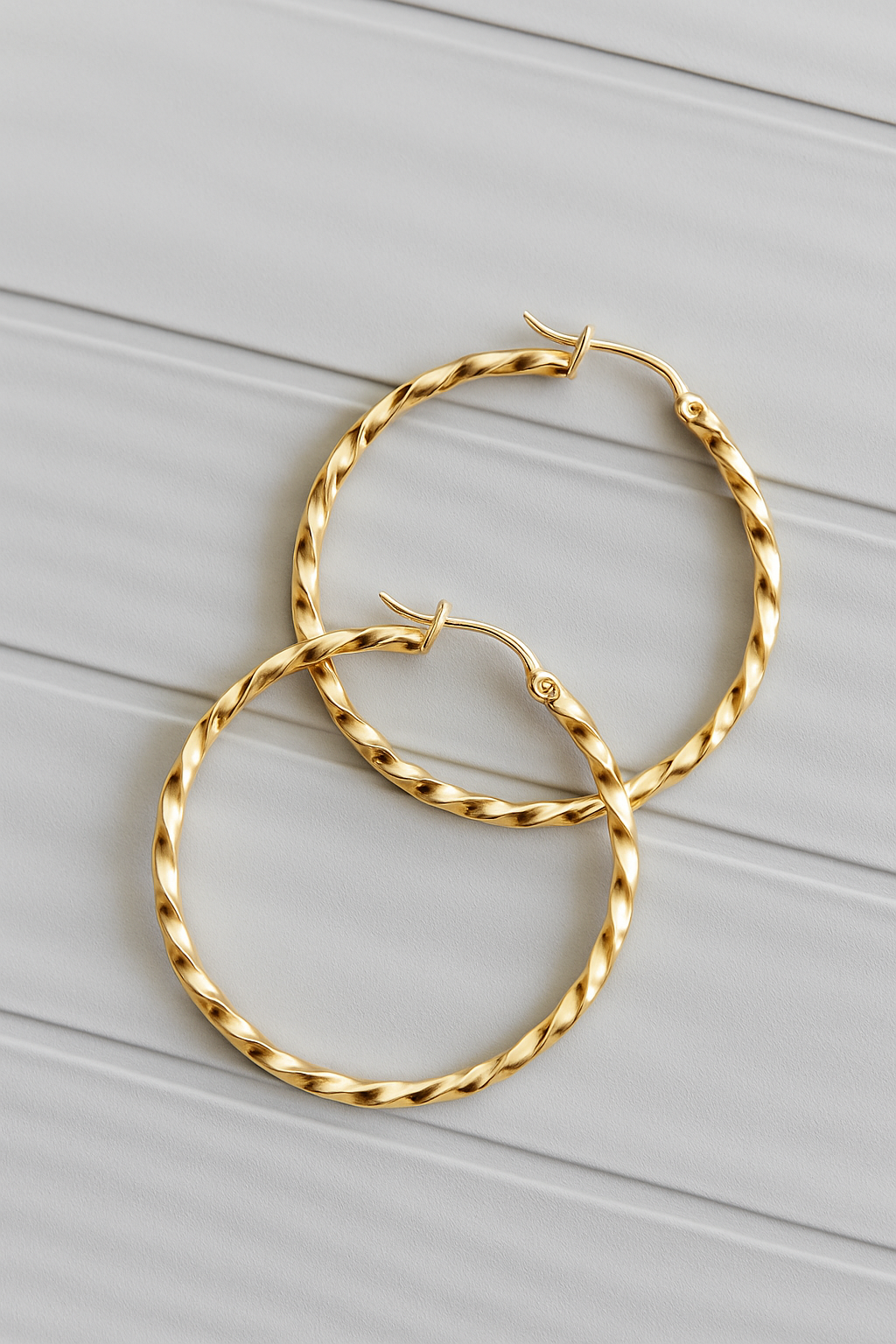 Golden Rodeo Hoop Earrings