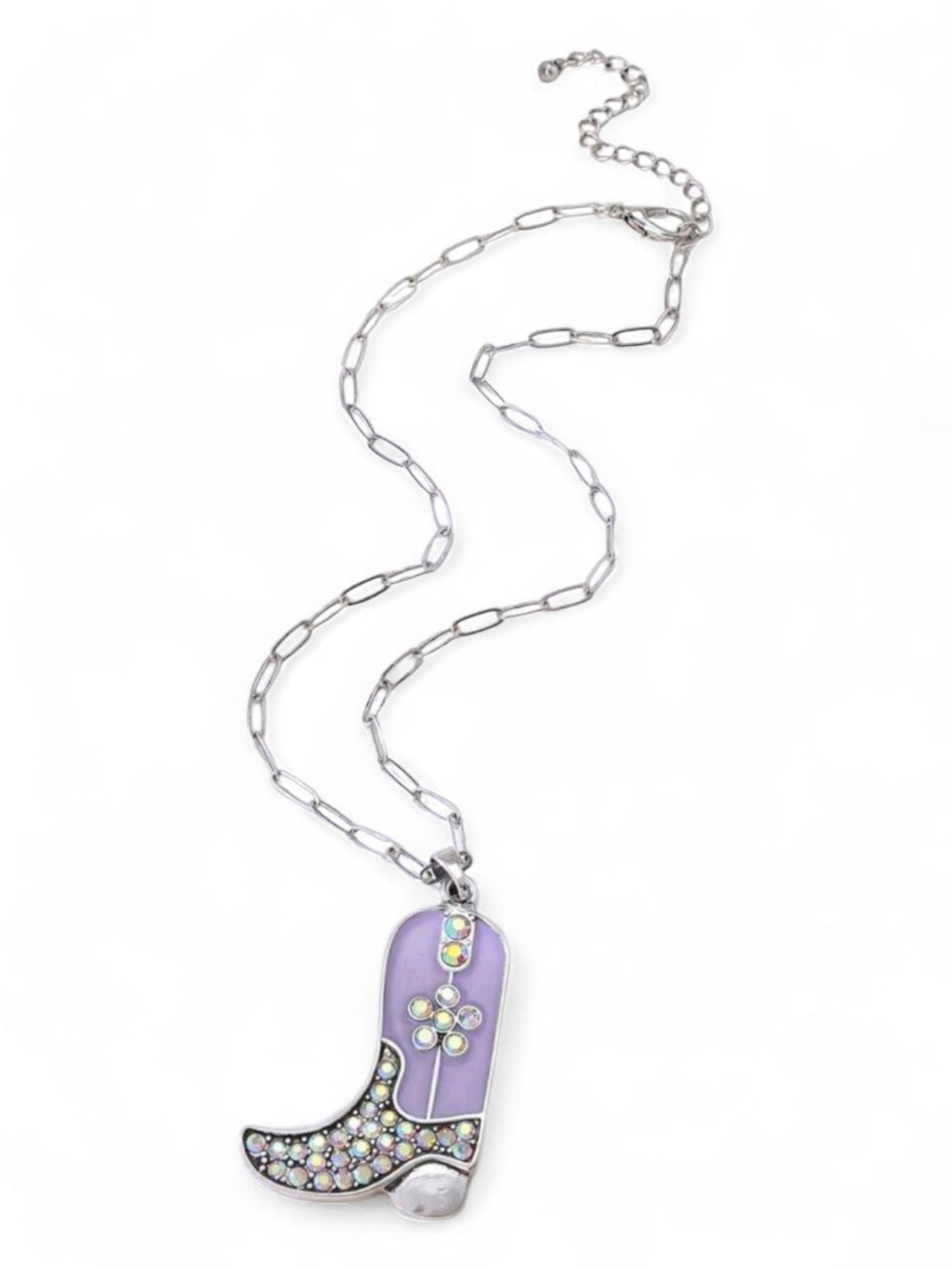 Boots and Bling A Cowgirl Thing Fashion Necklace