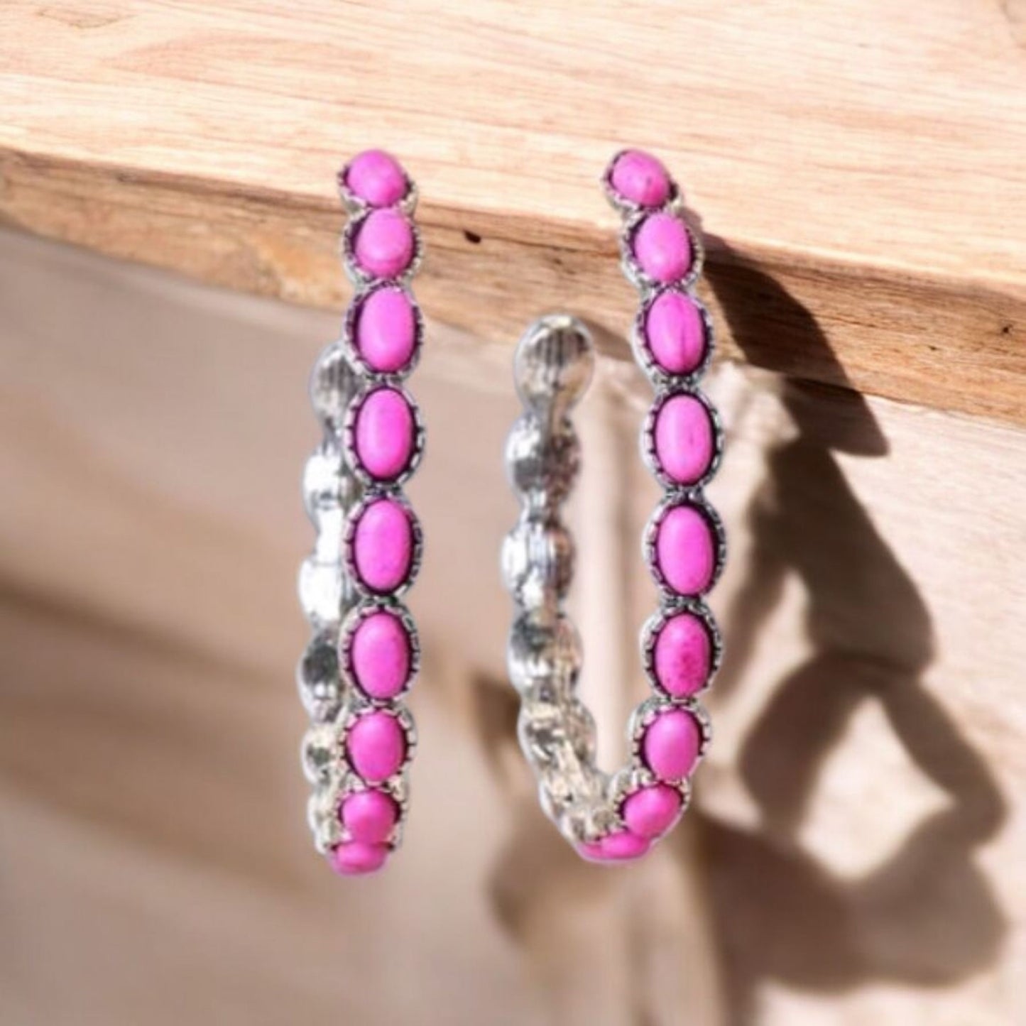 Roppin Western Hoop Earrings