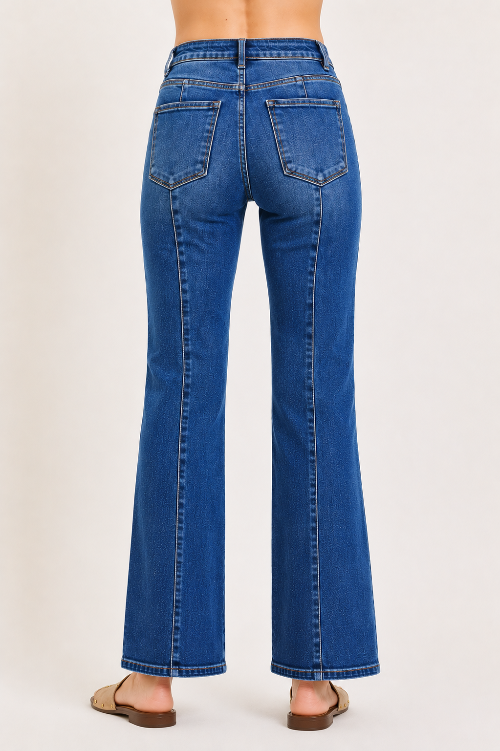 Bayside Seam Straight Jeans