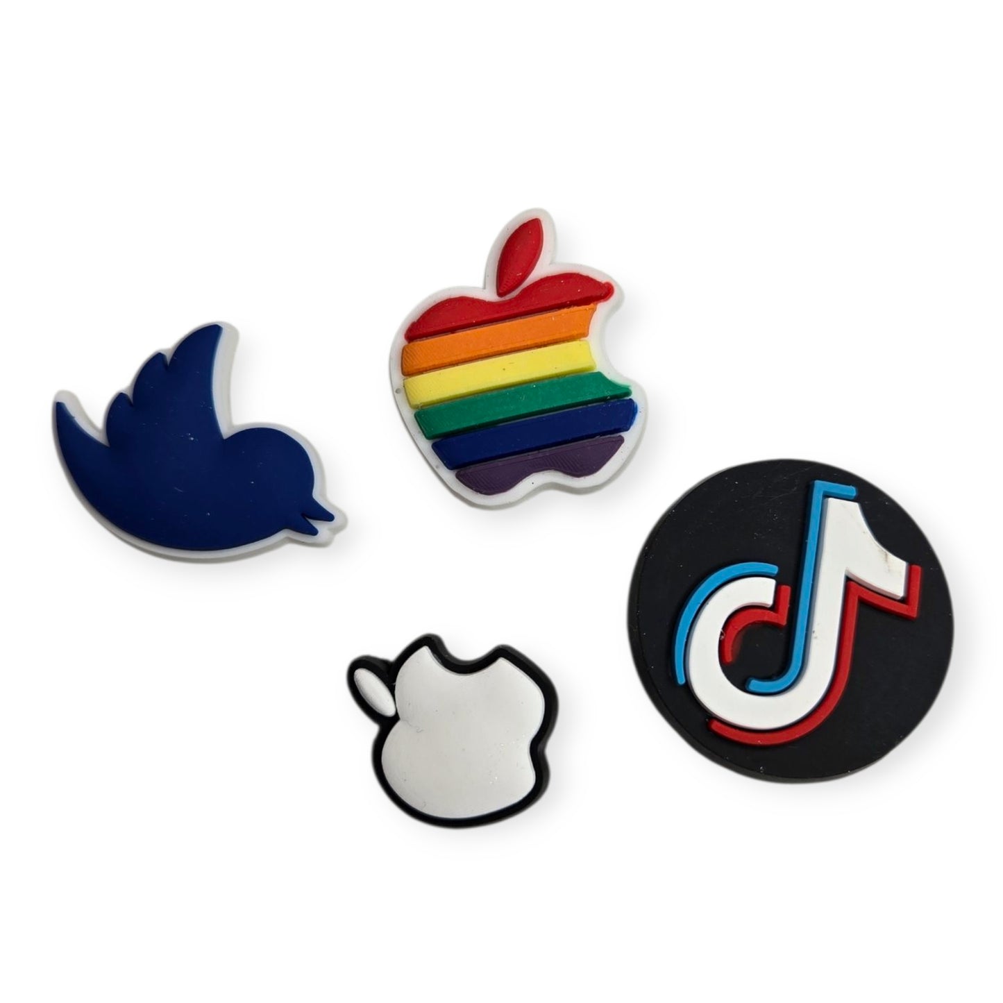 Social Media Shoe Charms