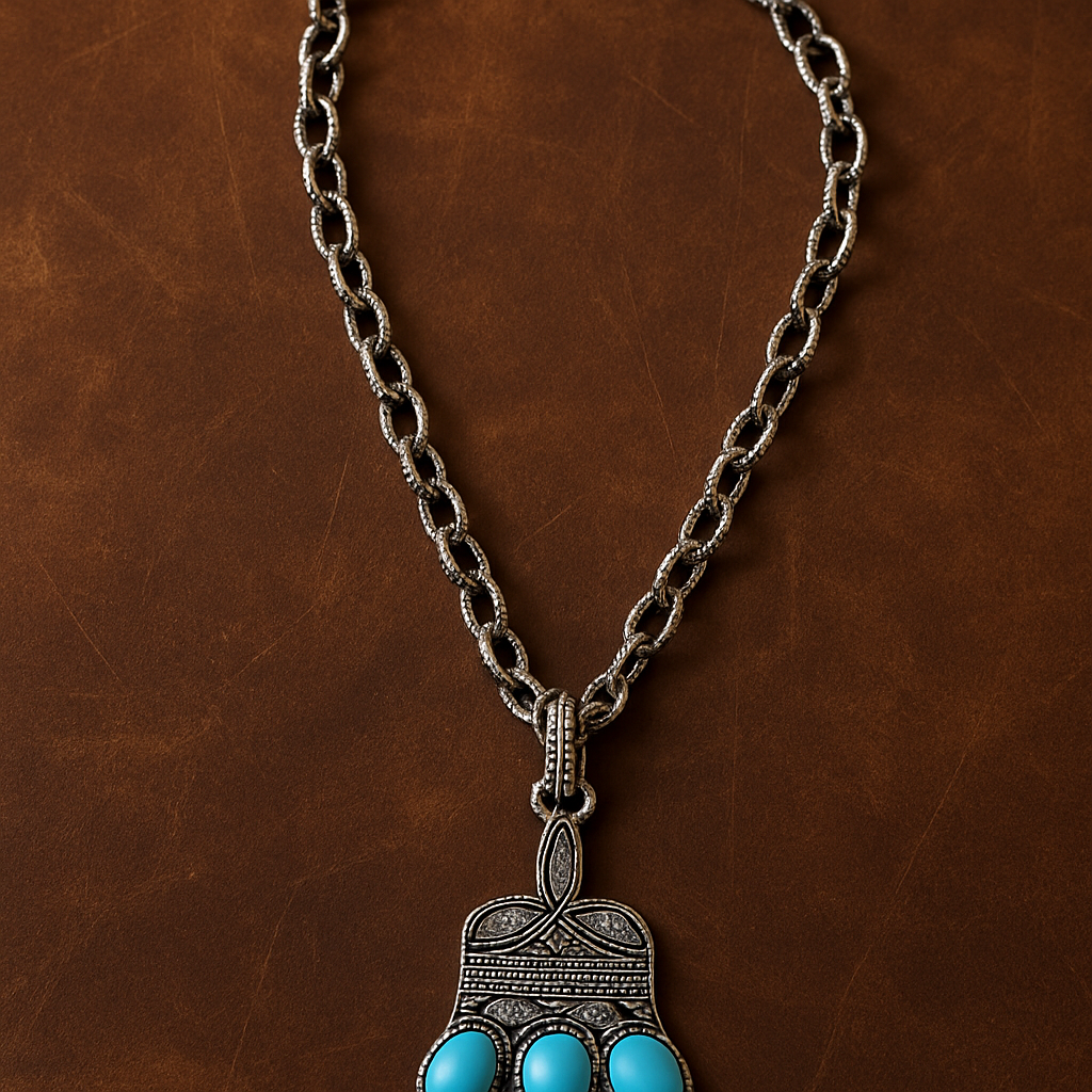 Stitched Up In Perfection Necklace and Earring Options