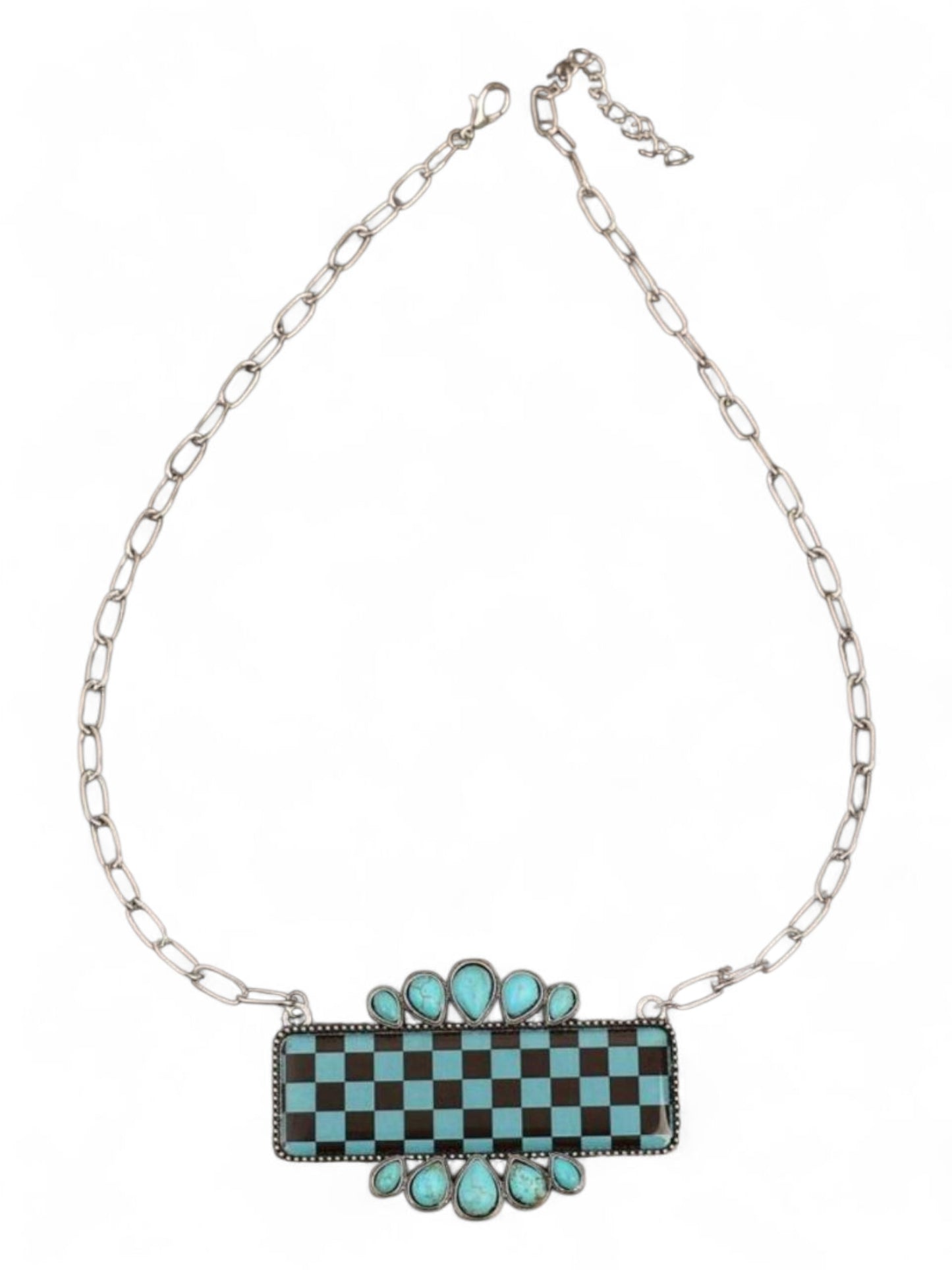 Winning The Big One Western Fashion Statement Necklace
