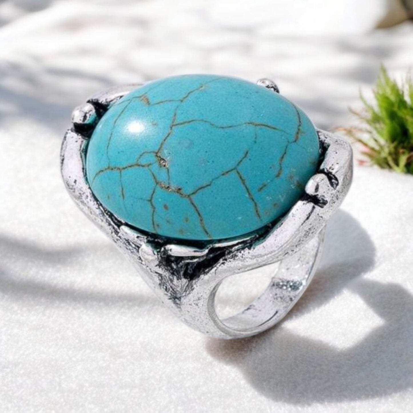As Solid As A Stone Size 8 Fashion Ring