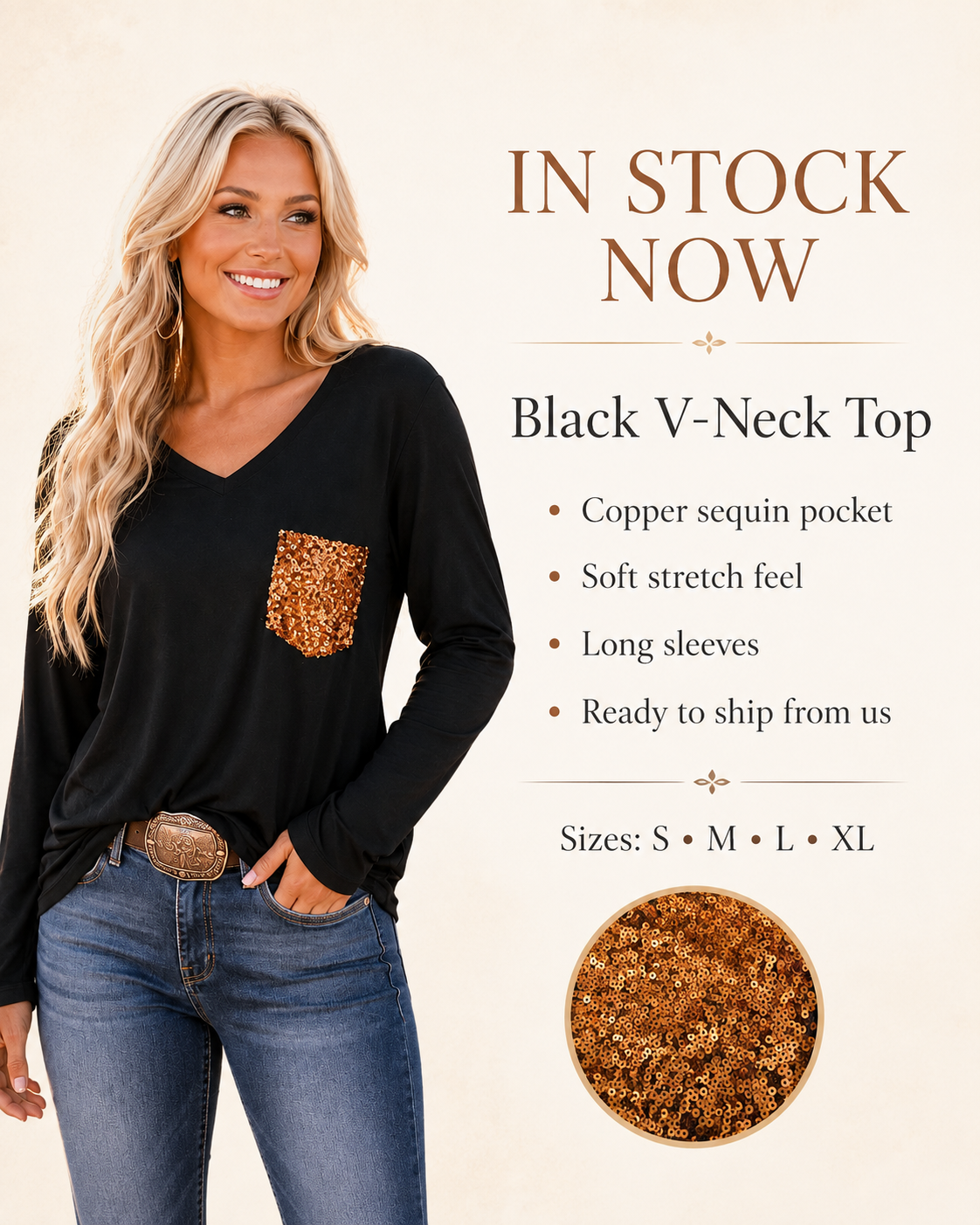 IN STOCK • S–XL • READY TO SHIP