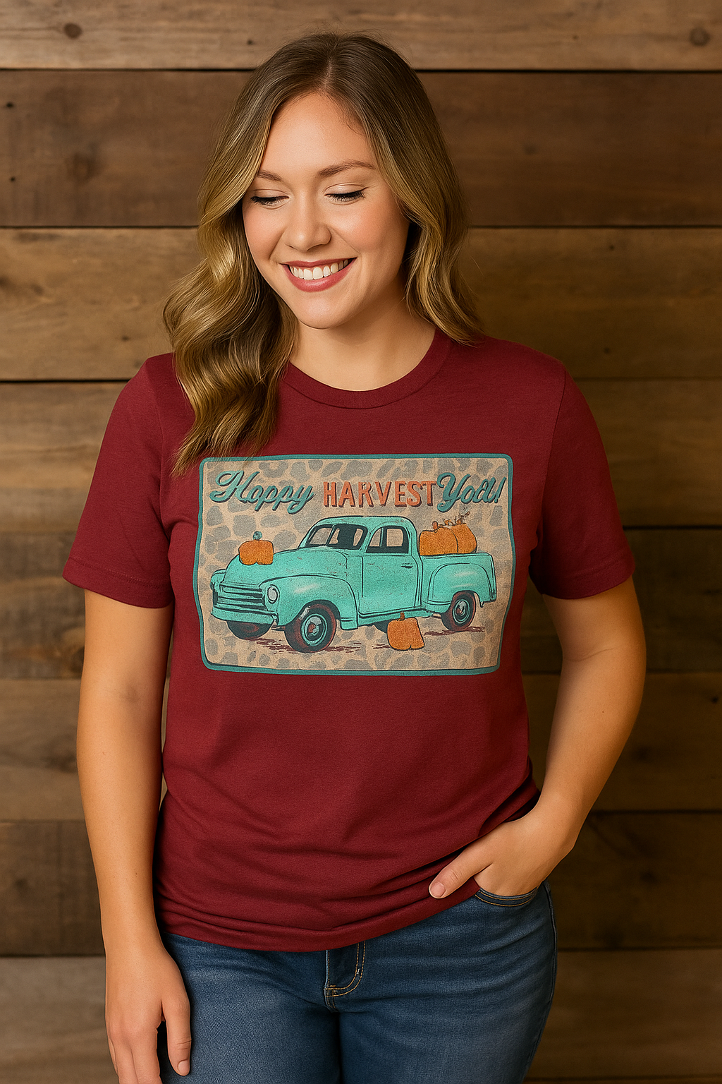 Crazy Train Happy Harvest Short Sleeve Graphic Tee