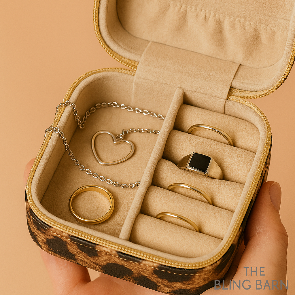 Roam Free Leopard Jewelry Box