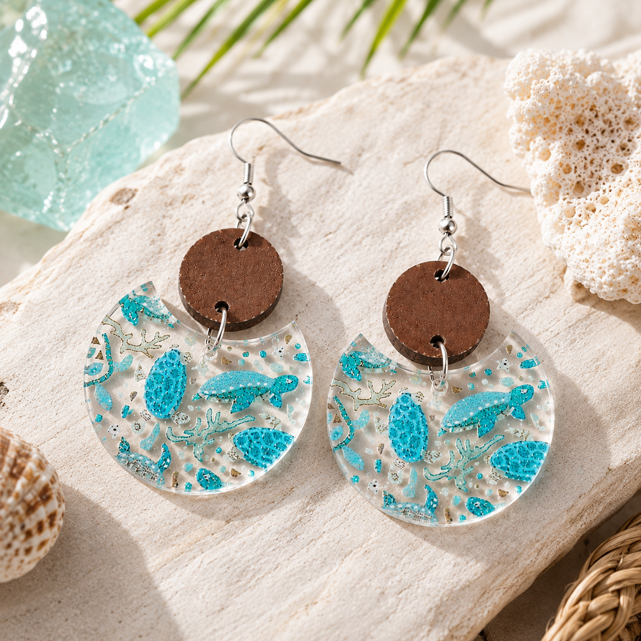 Take Me to The Beach Earrings