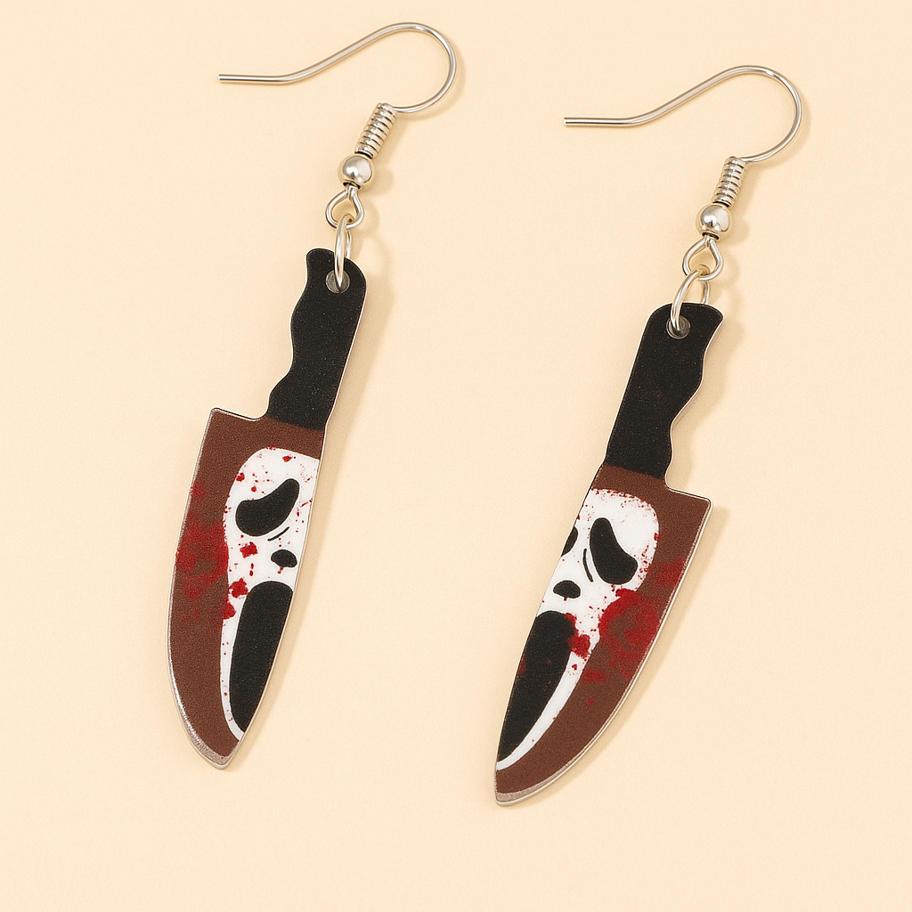 Screamin’ Sharp Halloween Earrings