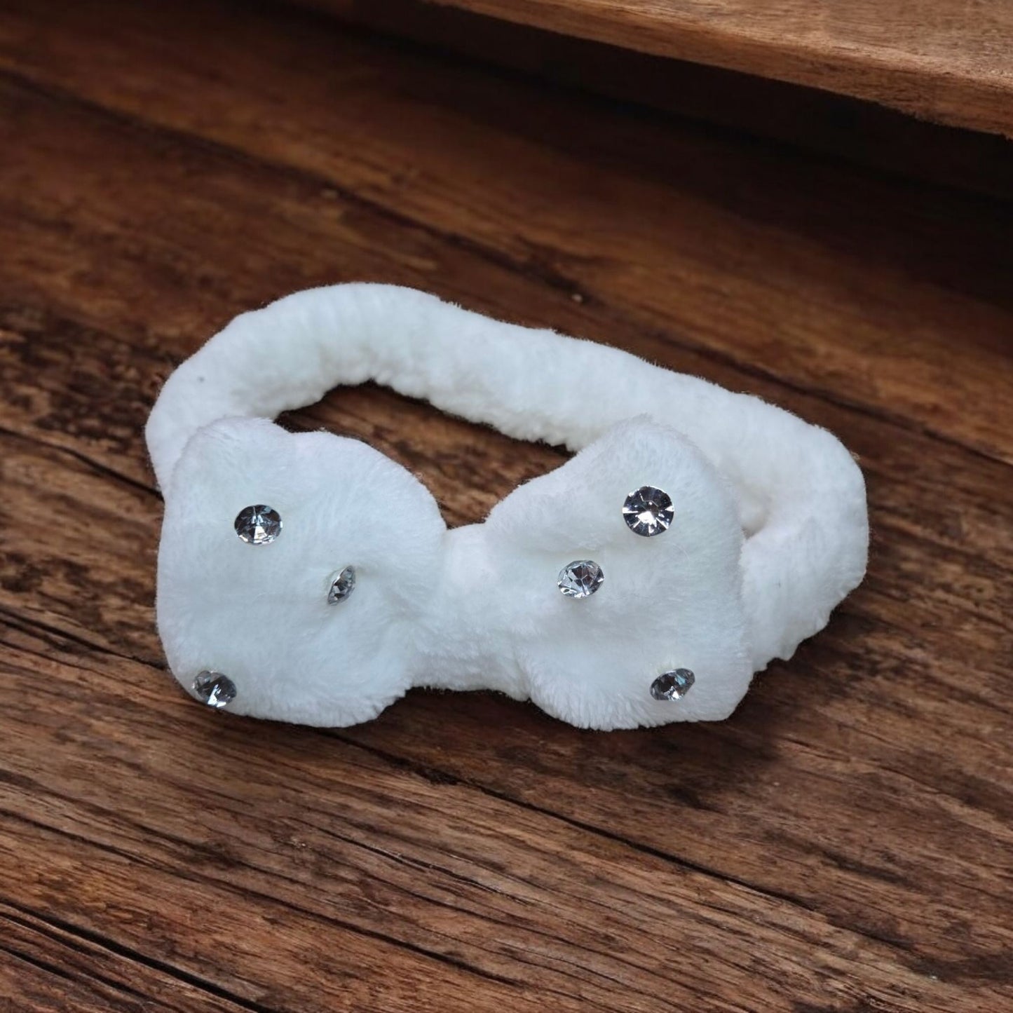 Bling It On Spa Top Bow Headbands with Elastic Band