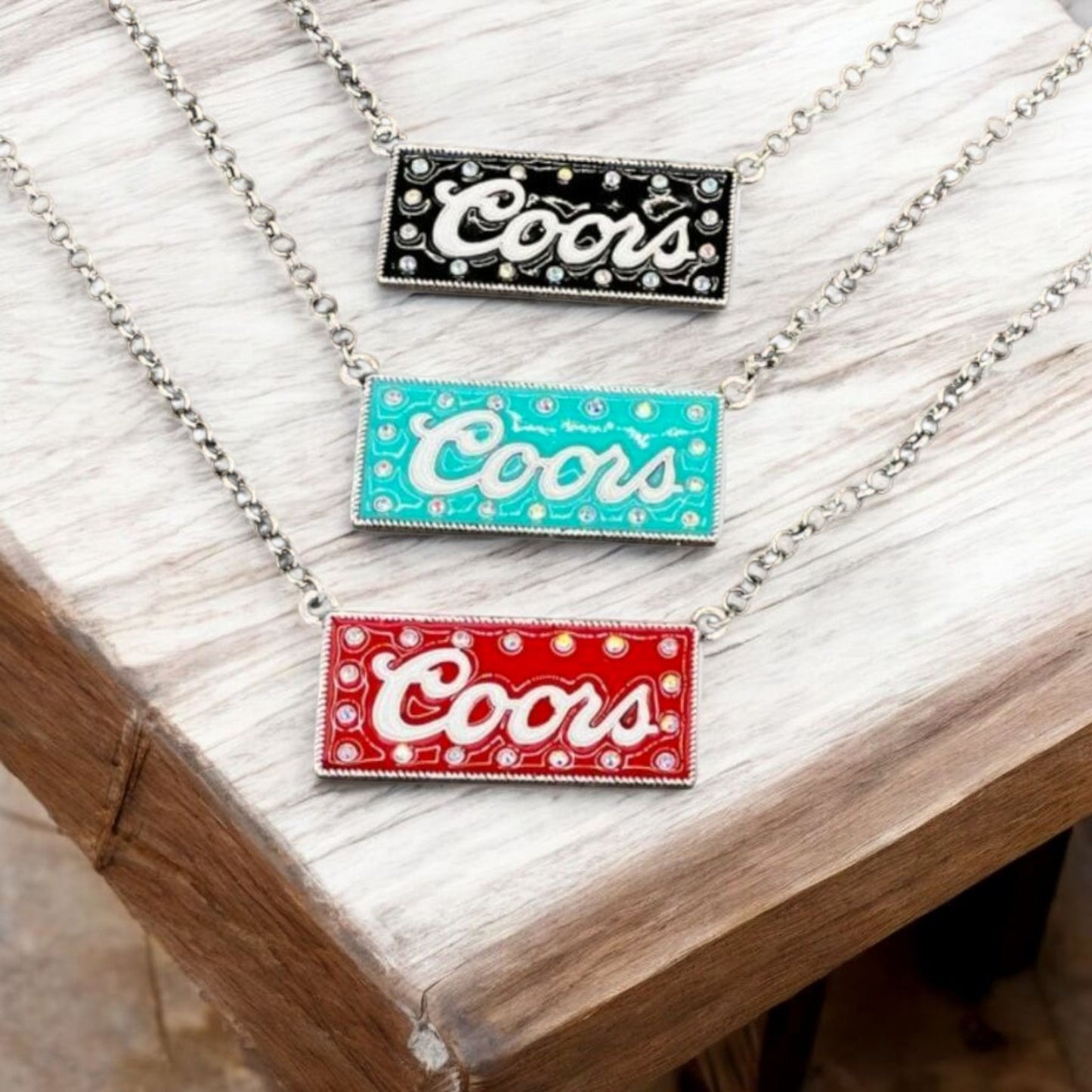 Summertime Western Rowdy Country Cowboy Necklace