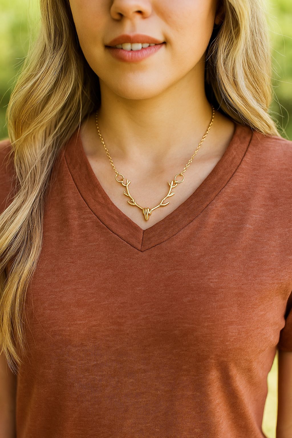 Oh Deer Danity Necklace