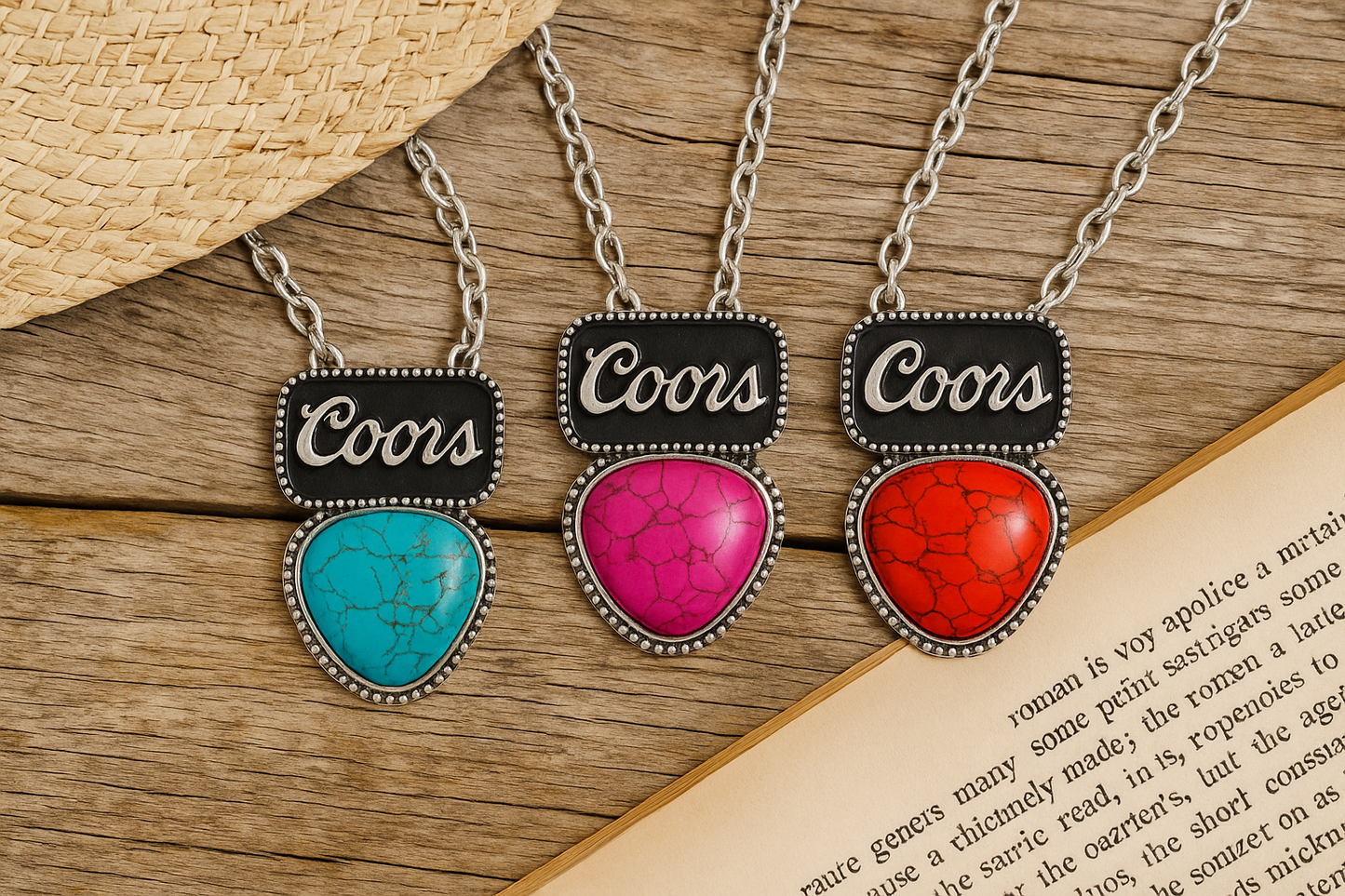 Western Rodeo Fashionable Howdy Summertime Necklaces