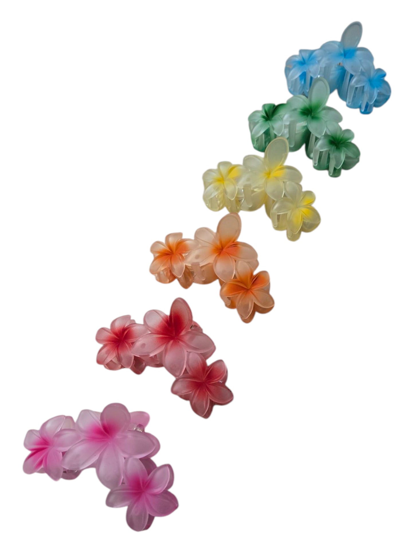 Island Love Plumeria Hair Claw Clip