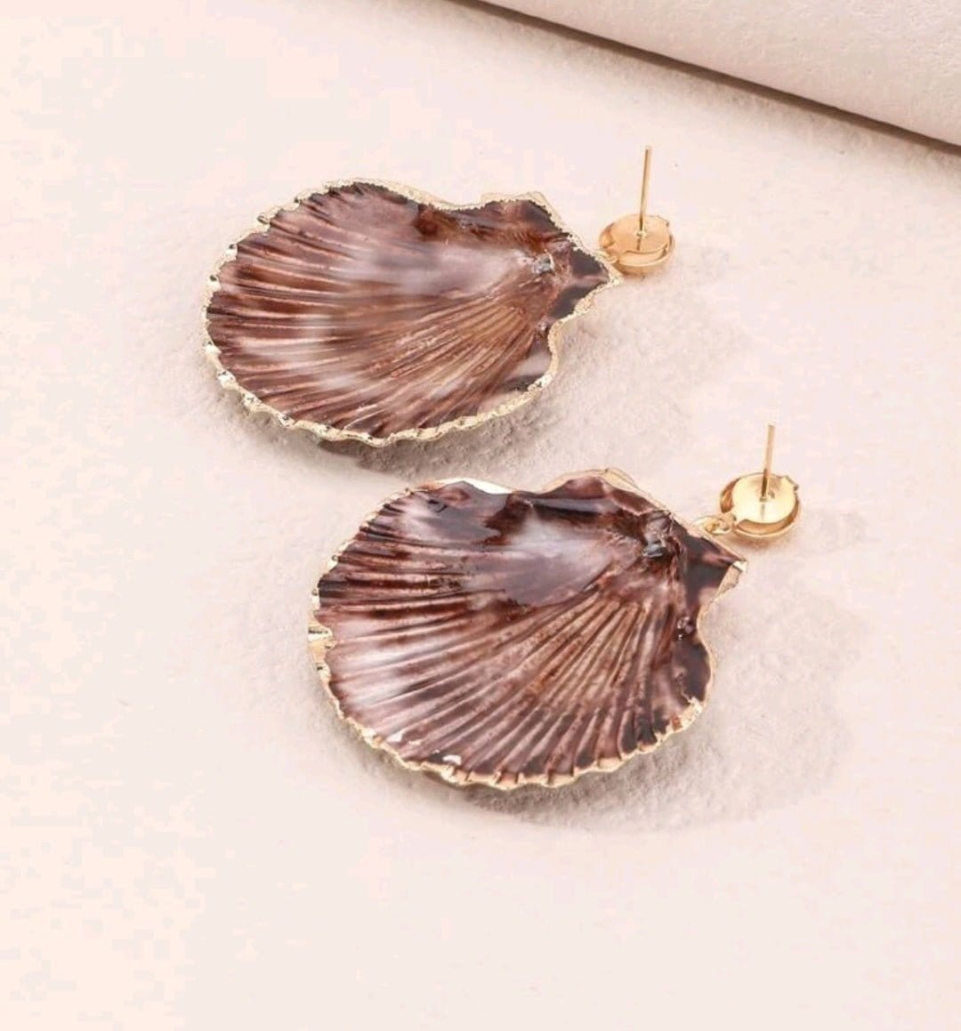 The Sea Is Calling My Name Shell Earrings - The Bling Barn