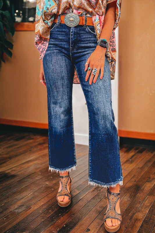 Whiskey Sky Flare High Waist Jeans