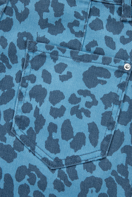 Unleashed & Untamed Leopard Straight Jeans