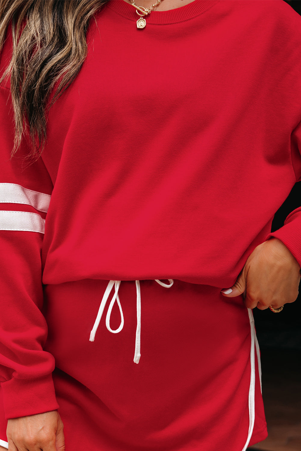 Prep Squad Pullover & Skirt Set