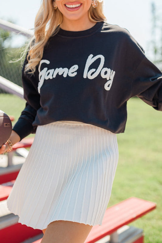 Game Day Goals Chenille Sweatshirt – Sporty, Cozy & Cute