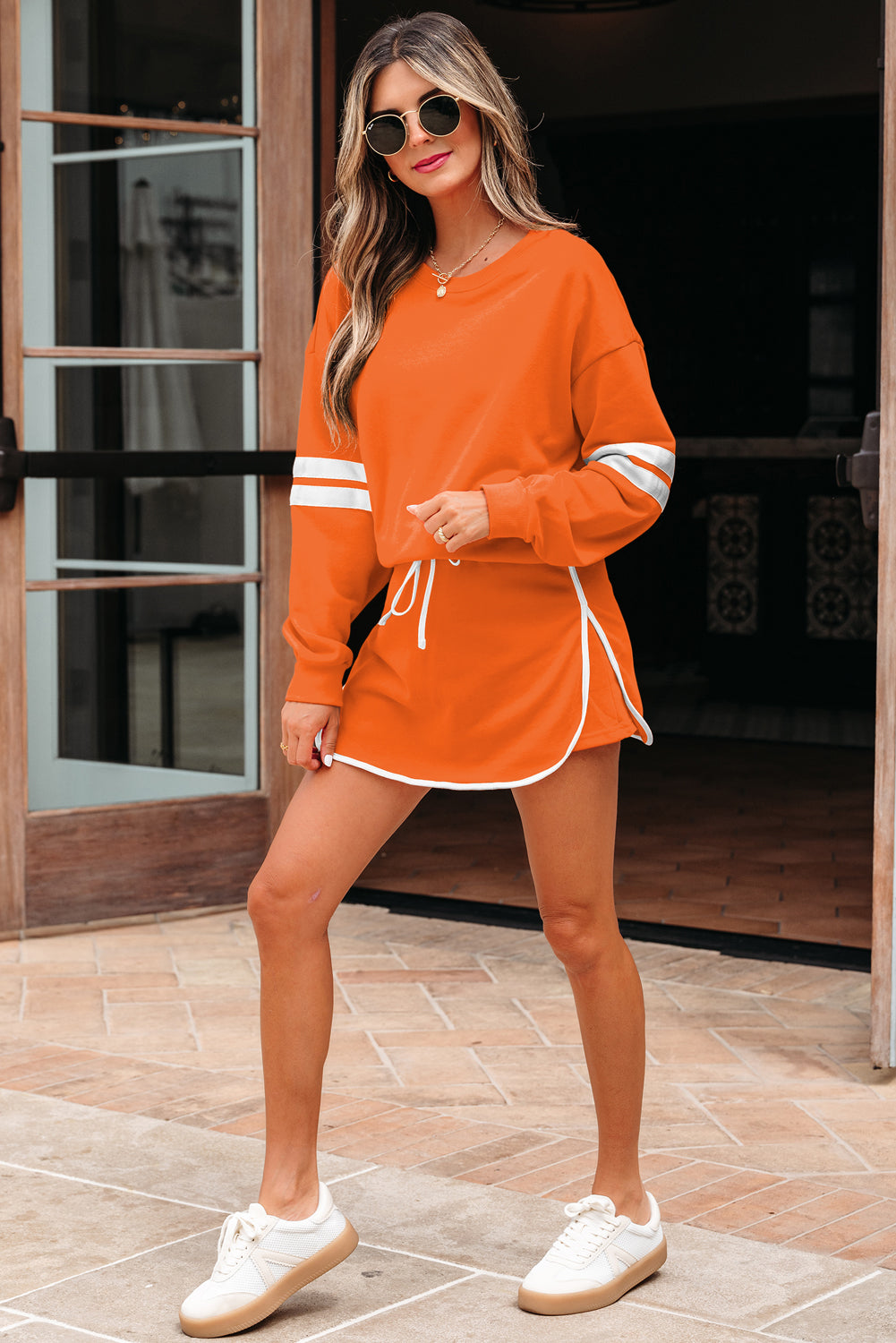 Prep Squad Pullover & Skirt Set