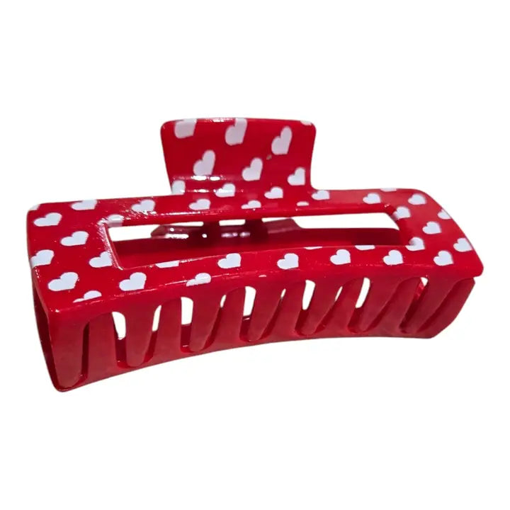 Lovers Lane Valentine's Day Hair Claw Clips