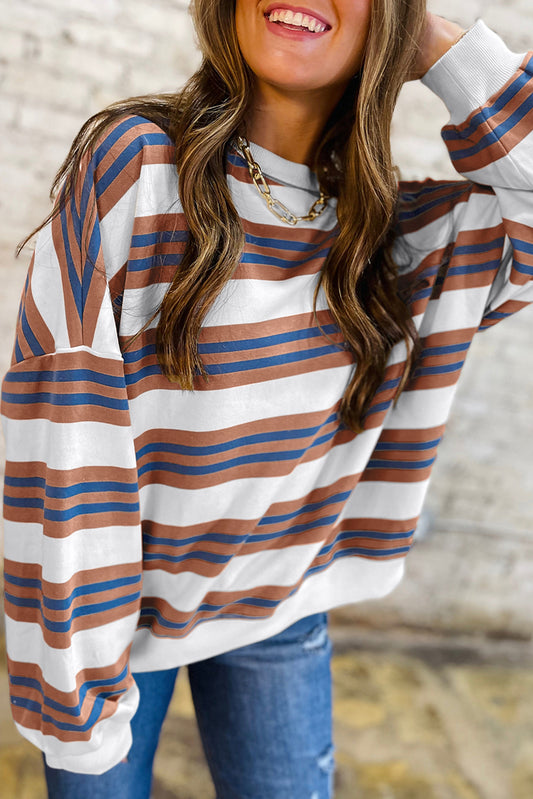 Weekend Wanderer Striped Pullover