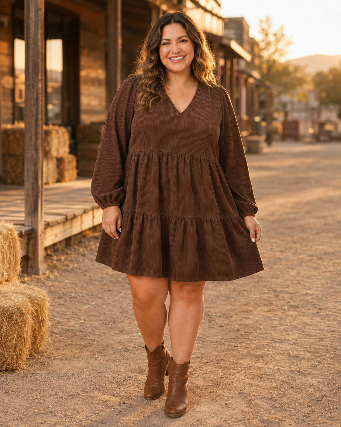 The Mesa Corduroy Dress