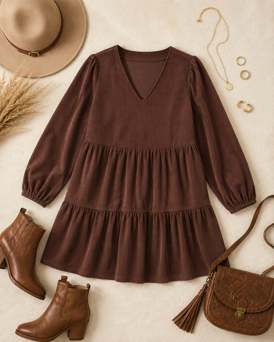 The Mesa Corduroy Dress
