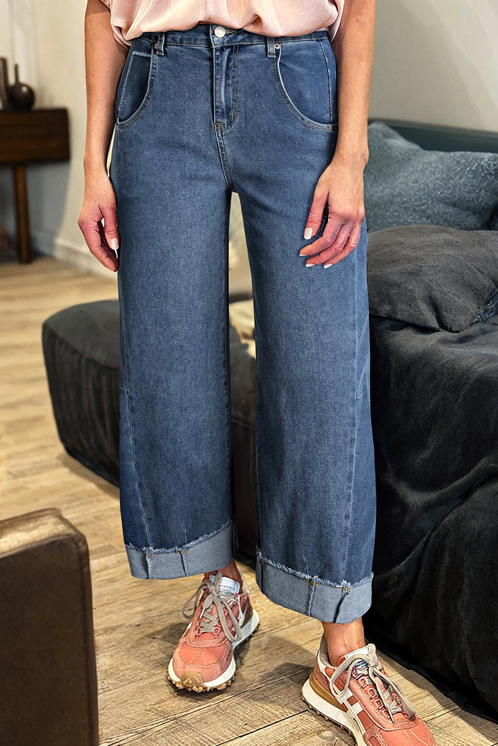 City Lights High-Rise Wide Leg Jeans