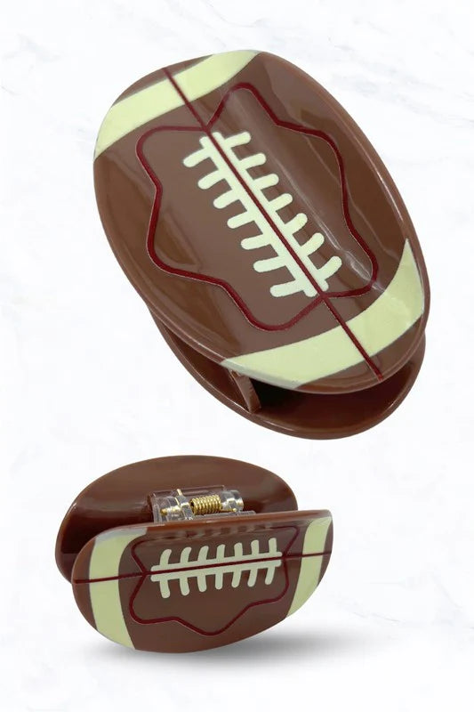 Are You Ready For Some Football Hair Claw Clip