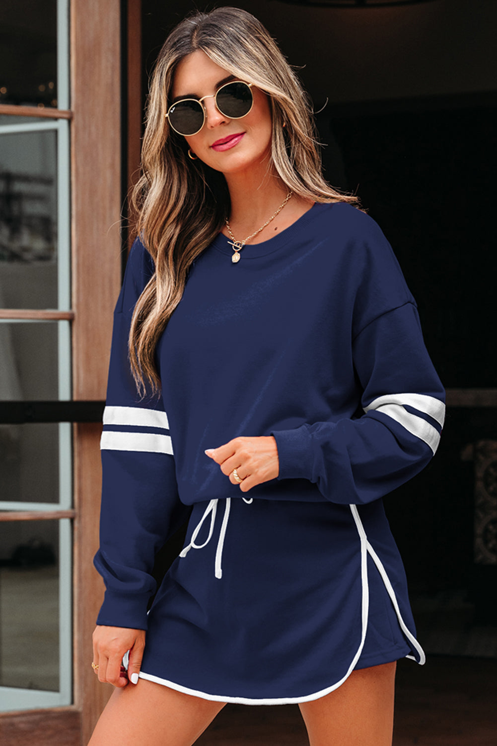 Prep Squad Pullover & Skirt Set