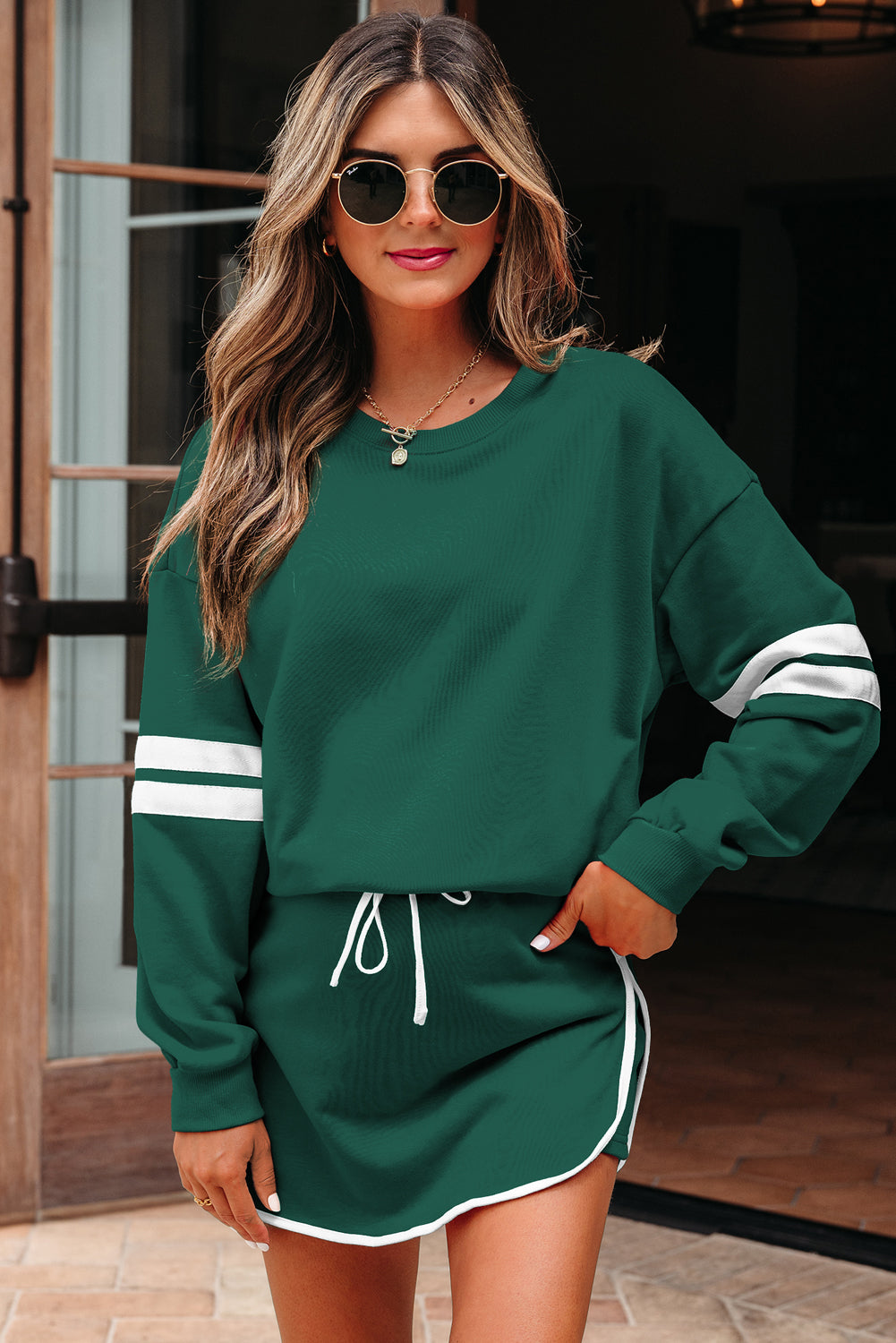 Prep Squad Pullover & Skirt Set