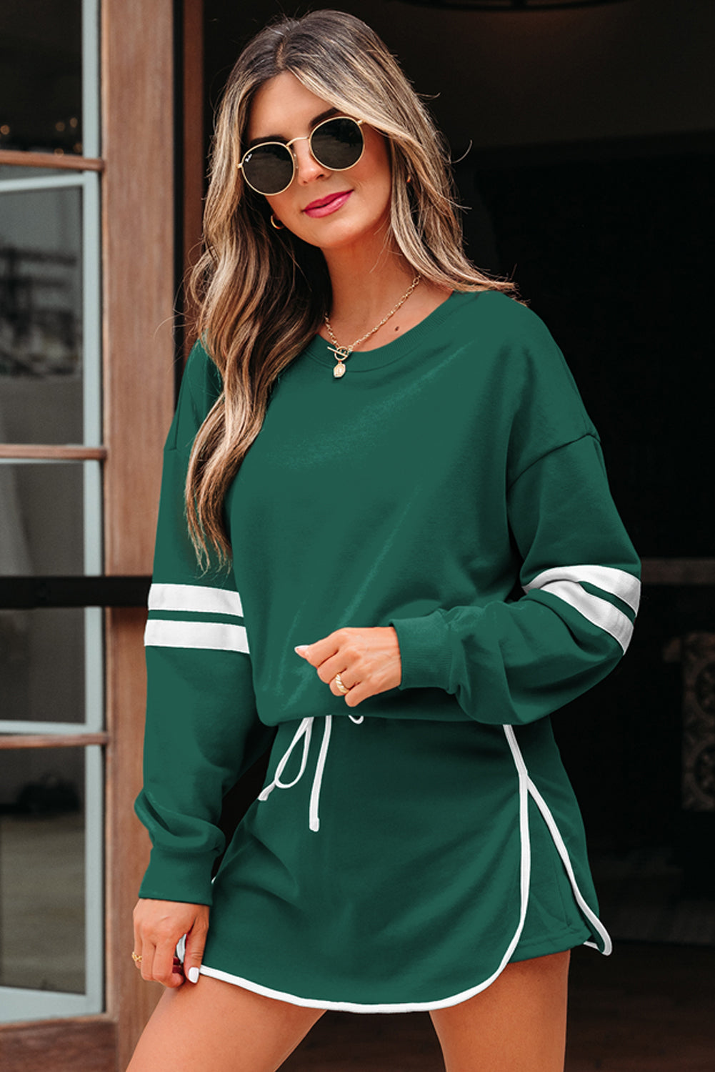 Prep Squad Pullover & Skirt Set