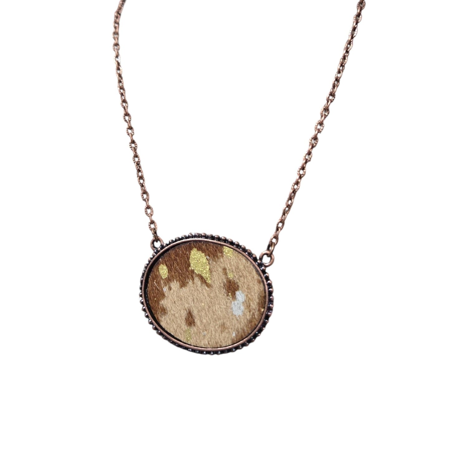 I Dance Country & Western Oval Pendant Necklace