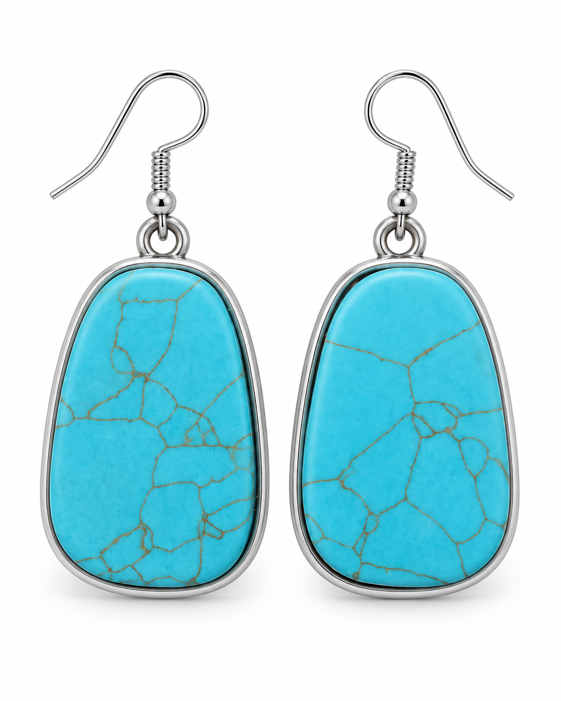 High Desert Turquoise Statement Earrings