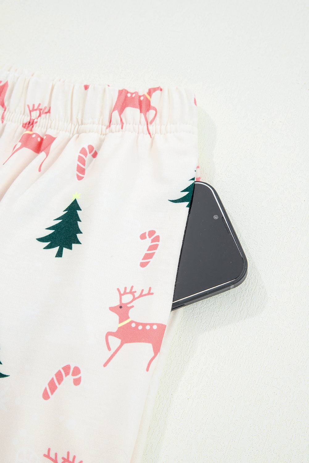 Merry Bow & Tree Pajama Set