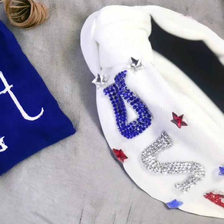 Glam USA Patriotic Headband