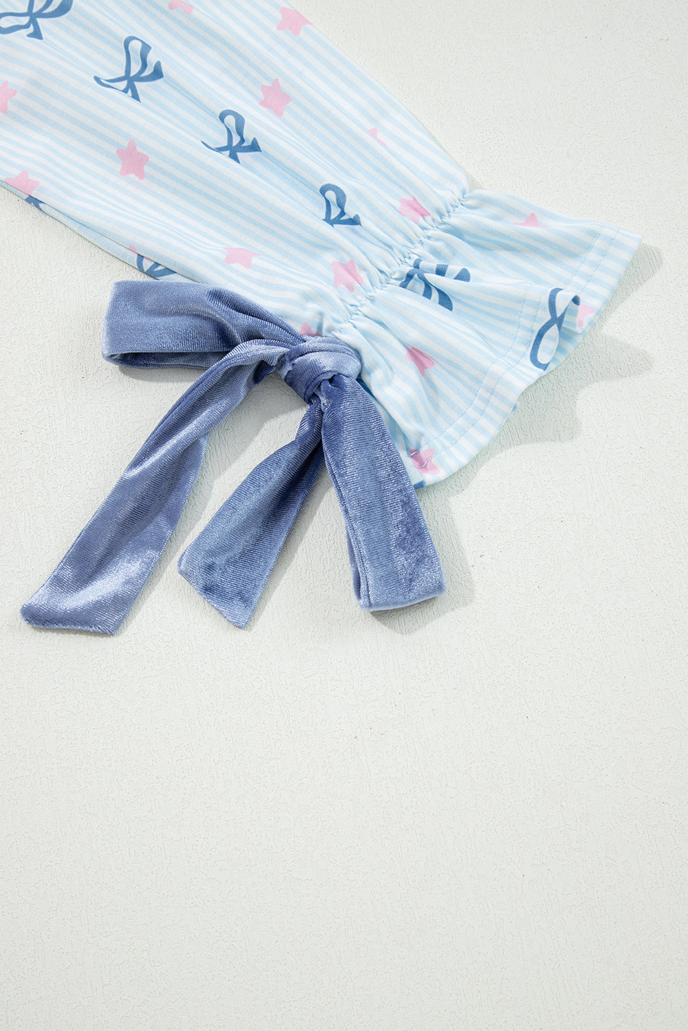 Starry Bow Dreams Lounge Set | Cozy 2-Piece Pajamas
