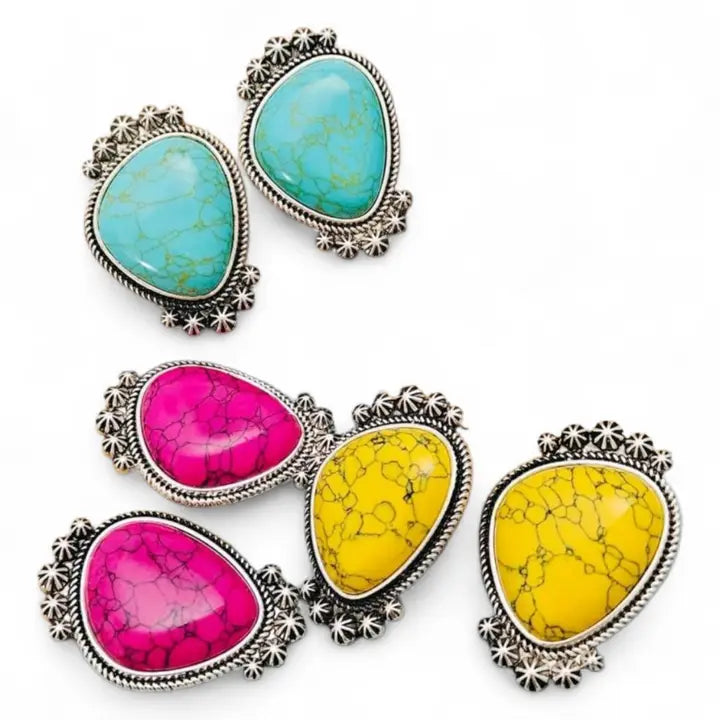 Star of Her Own Show Statement Oversized Earrings