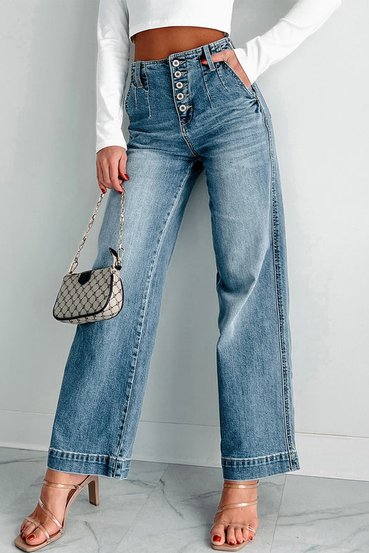 Blue Sky Flare Jeans - The Bling Barn western fashion jewelry