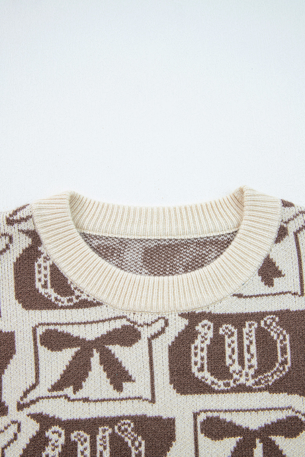 Hitched & Lucky Horseshoe Sweater