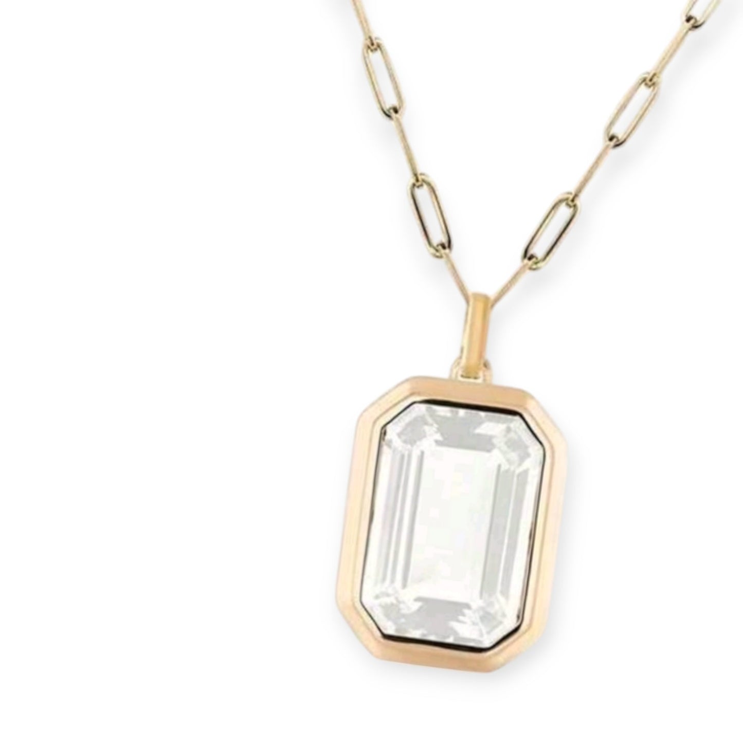 Through The Looking Glass Chain Necklace Fashion Pendant