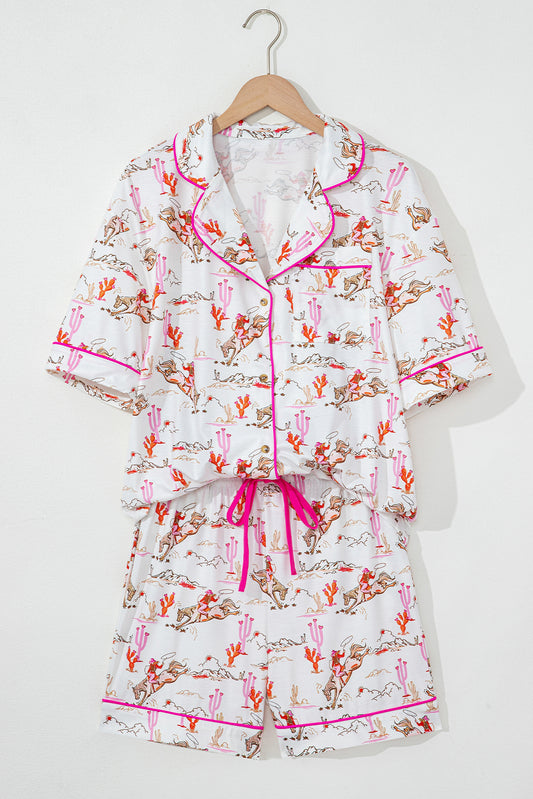 Midnight Rodeo Pajama Set - The Bling Barn western fashion jewelry